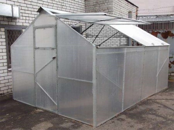 Технология изготовления теплиц со съемной крышей